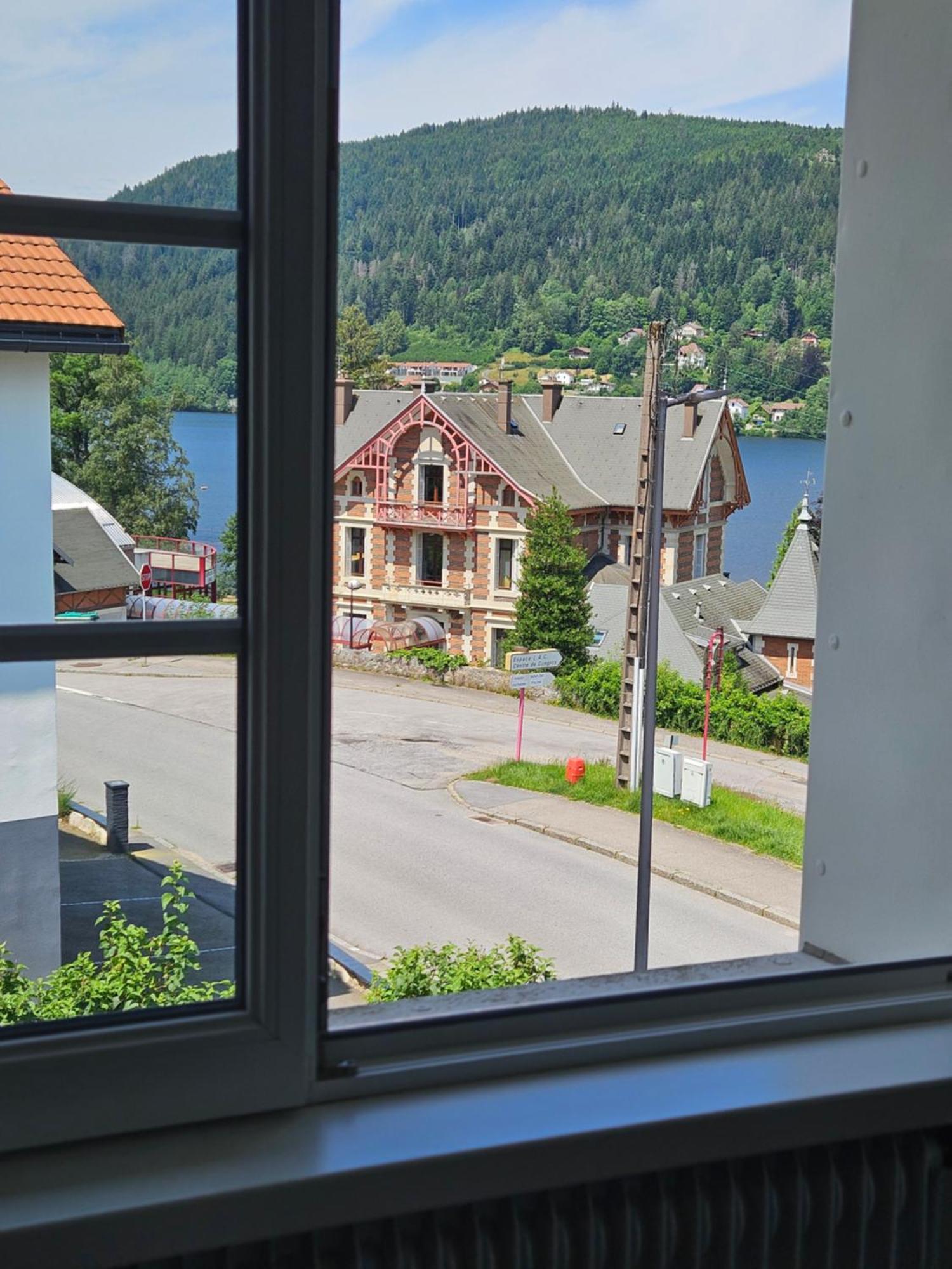 L'Aubepine Au Bord Du Lac Vue Directe Sur Le Lac ,Borne E A 20M Gérardmer Buitenkant foto